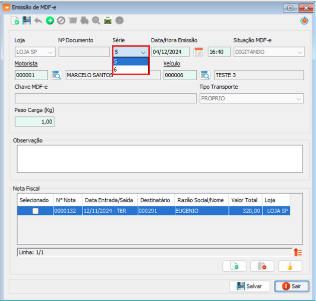 Arquivo:Emissão de MDFe Série.png